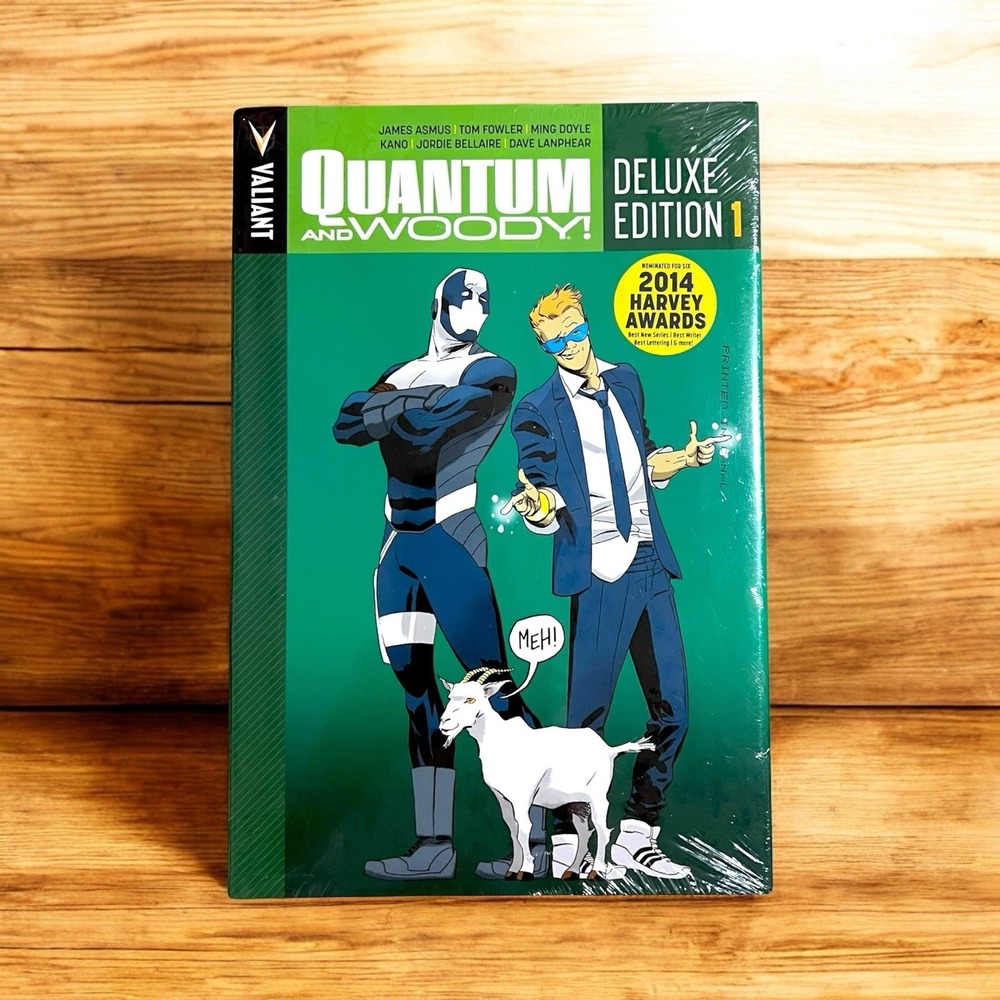 NEW Quantum and Woody Deluxe Edition 1  2015 Valiant Comics SEALED OOP